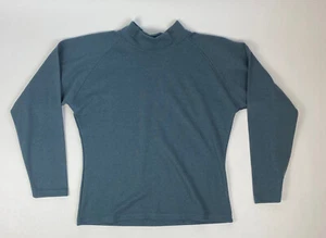 Camisa de diseño alpino para mujer talla M manga larga cuello alto senderismo ropa activa - Imagen 1 de 6