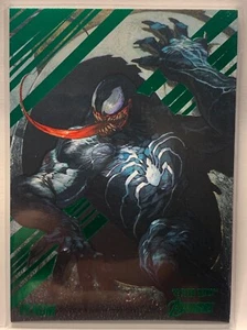 2022 Fleer Ultra Avengers Trading Card Green Foil #82 VENOM - Bild 1 von 2