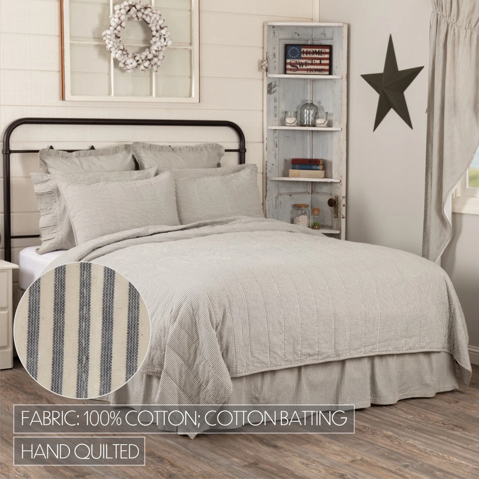 VHC BRAND Hatteras Twin Coverlet 51876