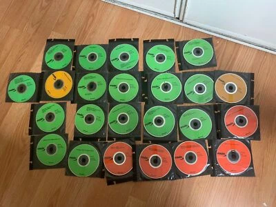Lote x24 MICROSOFT MSDN CD WINDOWS 95 98 2001 Servidor SQL Alemán Italiano Foto 1 de 4