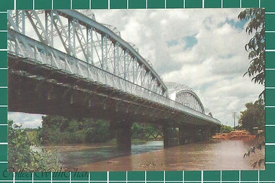 (CWC) Malaya 1950s/1960s Bridge Spanning Perak River Postcard #3311 Near Mint - Image 1 of 2