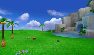 Sonic Adventure 2 Chao Garden TCG Spielmatte & Büro Mousepad Vaporwave - Bild 1 von 2
