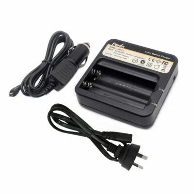 Genuine Fenix ARE-C1 Li-Ion Battery Power Charger with plug cable & Car charger  - Image 1 of 4