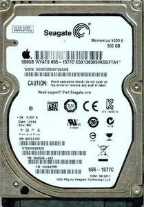 ST9500325ASG 9KAG34-043 0009APM1 WU 5VEL SEAGATE SATA 500GB - Picture 1 of 1