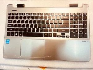 Original Used Acer aspire V3-572g-54s6 palmrest top case W/US Keyboard-touchpad - Picture 1 of 6