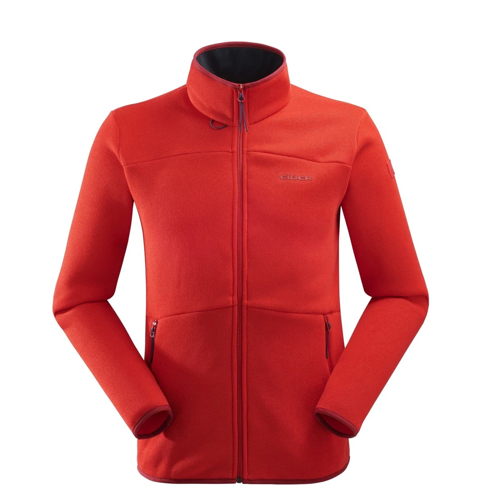 Chaqueta Eider Mission Para Hombre 2.0 Fleece Con Diseño De Tejido Rojo Talla M - Imagen 1 de 1