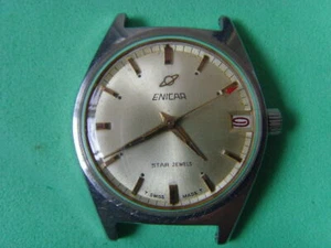 Reloj manual suizo vintage ENICAR 17J - Imagen 1 de 8