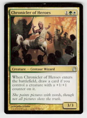 Theros #190 Chronicler of Heroes - Image 1 of 2