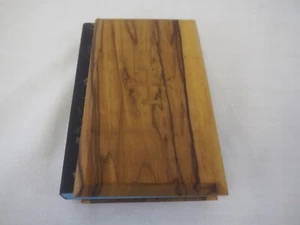 New Testament / Psalms KJV American Bible Society Wood Cover Vintage Mini 4” - Imagen 1 de 6