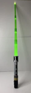 Star Wars Disney LFL Green Lightsaber Build A Saber Kit Flick-out Light Sound FX - Picture 1 of 8