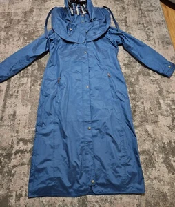 LIGHTHOUSE Outback Ladies Full Length Waterproof Jacket Coat UK 16 - Deep Sea - Picture 1 of 8