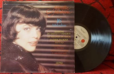 MIREILLE MATHIEU *** 16 Melodias *** ORIGINAL & VERY SCARCE 1984 Mexican LP - Image 1 of 4