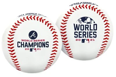 	| Campeones Oficiales Serie Mundial 2021 | Atlanta Braves | Base Conmemorativa... Foto 1 de 3