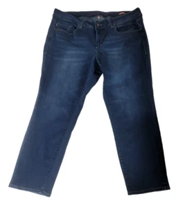 Jag Jeans 24W Mid-Rise Skinny Blue Denim Cotton Spandex Western Pants - Picture 1 of 11