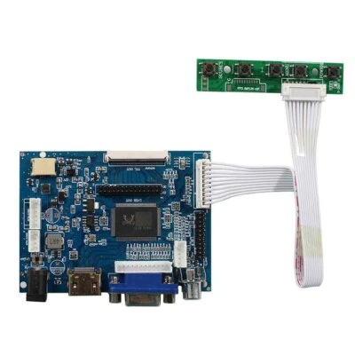 HD VGA 2AV LCD Controller Board For 8" AT080TN52 EJ080NA-05A EJ080NA-05B LCD - Image 1 of 4