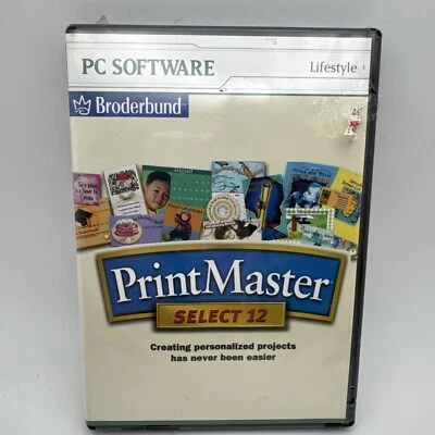 Print Master Select 12 Sealed Super Rare C3 - Image 1 of 3