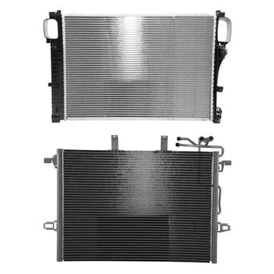 For Mercedes-Benz CL550 08-10 Reach Cooling BNDL-458237 Radiator & Condenser Kit - Image 1 of 2