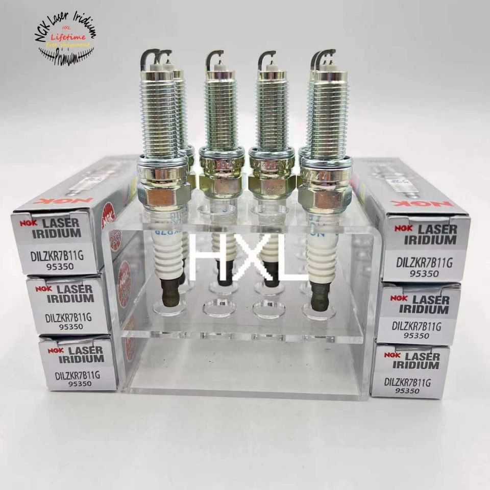 6pcs Spark Plug-Laser Iridium NGK DILZKR7B11G 95350 for Acura RLX 2014-2020 - Изображение 1 из 1