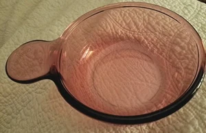 Corning Ware 150-B 0.4L Grab-It Bowl Cranberry Glass No Lid PYREX USA Vision - Picture 1 of 3