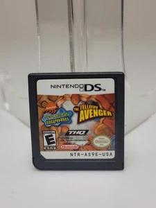 SpongeBob SquarePants: The Yellow Avenger Nintendo DS Cartridge Only - Picture 1 of 2