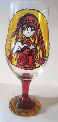 Karumi Tokisaki Date a Live Anime Wine Gin Beer Goblets Glasses Gift - Image 1 of 3