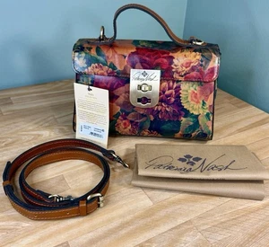 PATRICIA NASH Carisbrooke Multi Estampado Floral Bandolera Bolso de Cuero LEER - Imagen 1 de 24