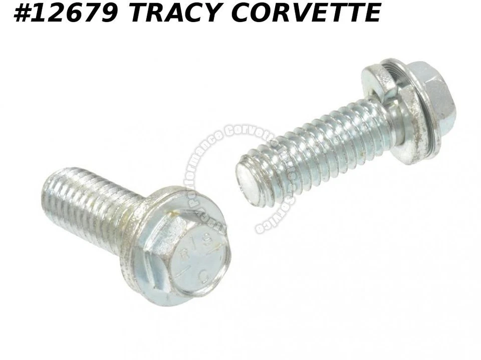 Arandelas de bloqueo de pernos de bomba de combustible Chevrolet y Corvette GM 351323 1958-1966 283 327 Foto 1 de 1