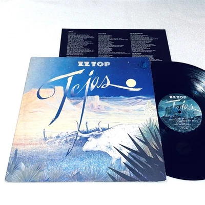 ZZ Top "Tejas" 1976 Rock LP, VG, Original London Pressing, PS-680, Vinyl - Image 1 of 4