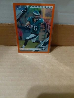 2019 Panini Donruss Jersey Number /86 Zach Ertz #203 - Image 1 of 3