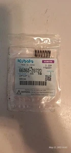 Kubota Poppet Spring  P/N : 66363-39720 - Picture 1 of 3