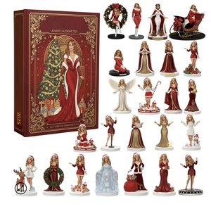 2025 Mariah Carey Adventskalender Spielzeug 24 Tage Weihnachten Countdown Kind - Bild 1 von 11