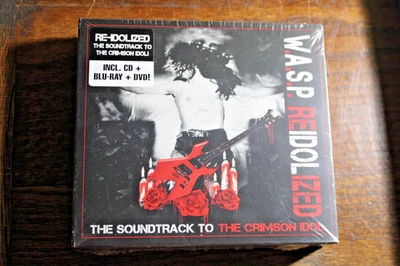 W.A.S.P. REIDOLIZED Soundtrack To The Crimson Idol (CD/DVD/Blu-Ray, DigiPak) NEW - Image 1 of 3