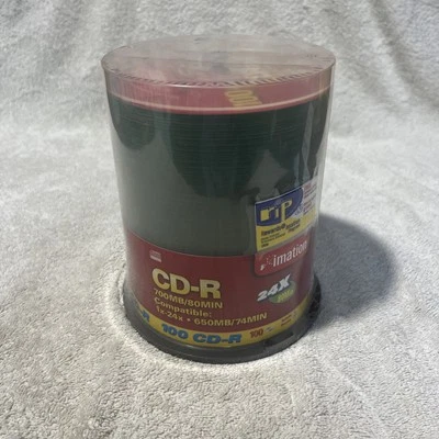 Imation 100 Pk CD-R 700MB/80 min. Foto 1 de 3