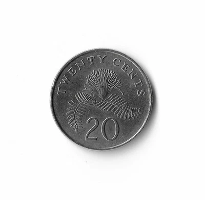 1987 Singapore - 20 Cents - 411 - Copper Nickel - 11.3g - Image 1 of 2