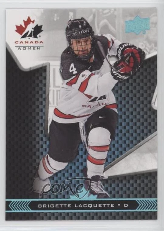 2018 Upper Deck Team Canada Juniors Blue Brigette Lacquette #74 - Image 1 of 2
