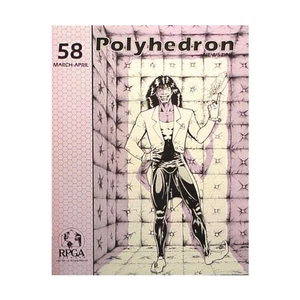 TSR Polyhedron #58 "The Legacy - AD&D Adventure, Harlequin - Villain f Mag en muy buen estado+ - Imagen 1 de 1
