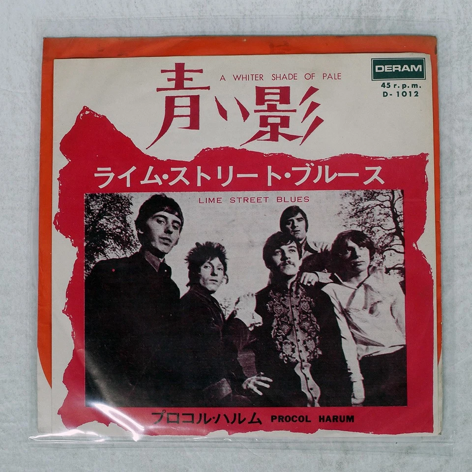 PROCOL HARUM BLUE SHADOW / L DERAM D1012 Japan VINYL 7 Foto 1 de 1