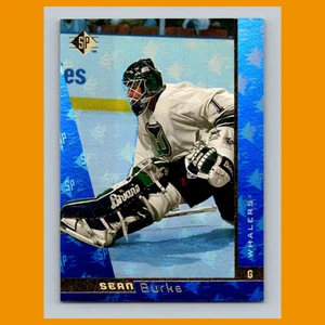 Tarjeta de hockey Sean Burke #70 1996 SP Hartford Whalers NHL CASI NUEVA - Imagen 1 de 3