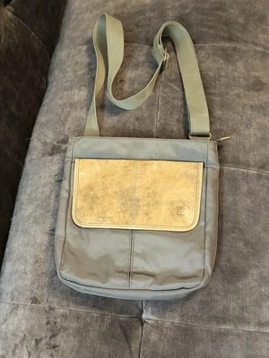 TUMI T Tech Olive Green Unisex Messenger Bag Crossbody - Image 1 of 4