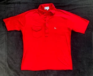 Pickering fuchsia knit Lisle cotton collared golf shirt-XL-pristine/unworn - Picture 1 of 6