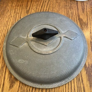 Vintage Diamond Craft Large Aluminum Lid 9-1/2” Inner Lip Measure - Picture 1 of 10