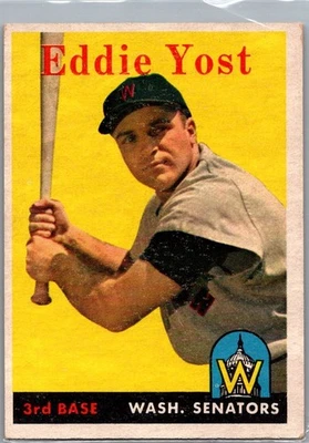 1958 Topps - Eddie Yost #173 Foto 1 de 2