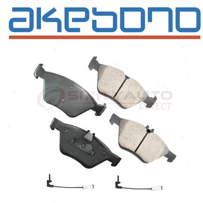 Akebono EURO Front Disc Brake Pad Set for 1999-2000 Mercedes-Benz C230 - va Foto 1 de 4