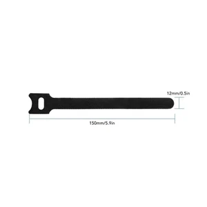 100x Cable Tie Reusable Adjustable Cable Fastener Straps Cord NEW - Afbeelding 1 van 12
