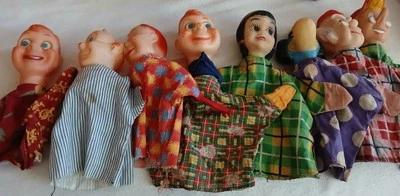 LOTE DE MARIONETAS DE MANO HOWDY DOODY AÑOS 60 - 8 diferentes Foto 1 de 4