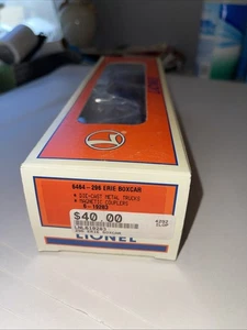 Lionel 6464-296 Erie Boxcar Spur O 6-19283 Neu in OVP Die-Cast Trucks  - Bild 1 von 4