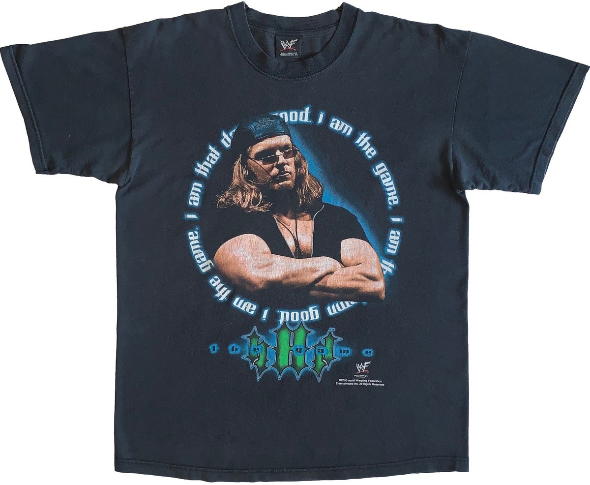 WWF★トリプルH ゲーミングシャツ プロレス M WWF☆トリプルH ゲーミングシャツ プロレス M Vintage WWF