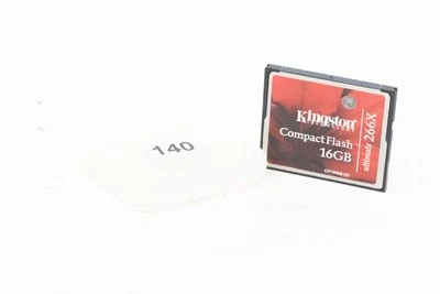 Kingston 16GB CF Card  Ultimate 266X CF Compactflash Memory Cards (#B003) - Image 1 of 2