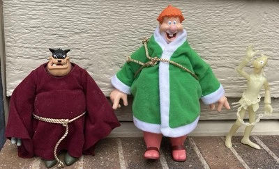 Pacote de bonecos de ação Mickey’s Christmas Carol Ghosts Disney 2003 10" de comprimento - Imagem 1 de 4