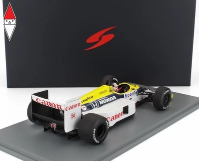 1/18 SPARK WILLIAMS F1  FW11B HONDA N 5 WINNER BRITISH GP 1987 - Immagine 1 di 2